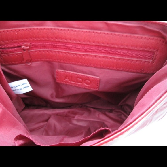 Aldo Red Bow Crossbag - Picture 2 of 8